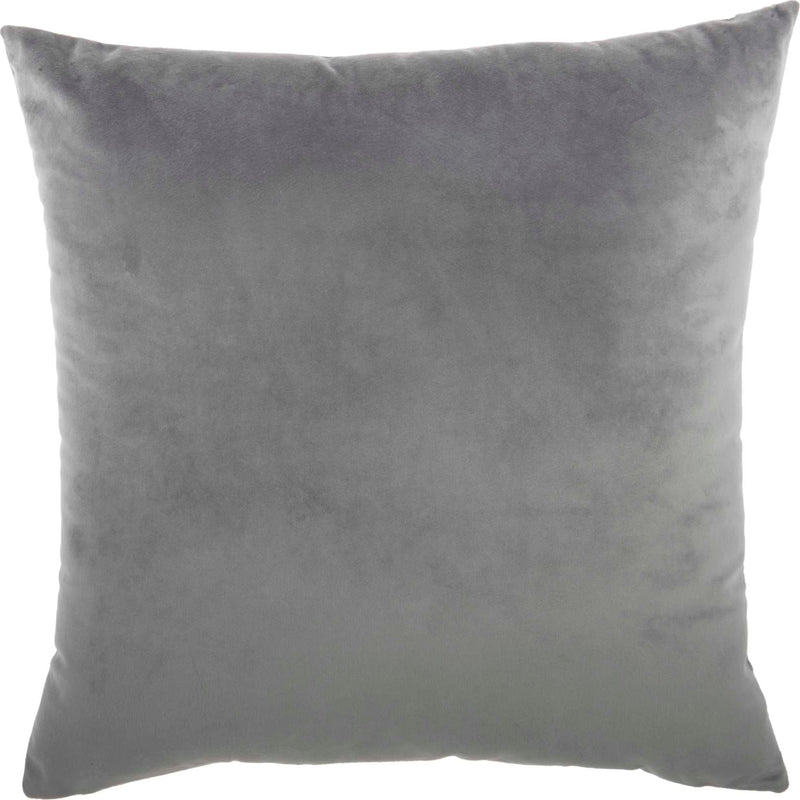 Fenne 18" x 18" Grey Throw Pillow - Elegance Collection