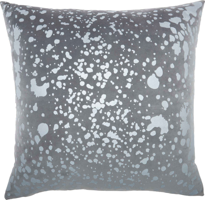 Fenne 18" x 18" Grey Throw Pillow - Elegance Collection
