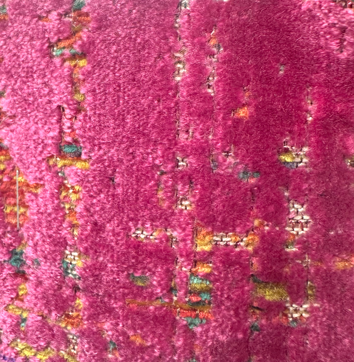 Seraphina 81" Classic Skirted Pink Custom Sofa