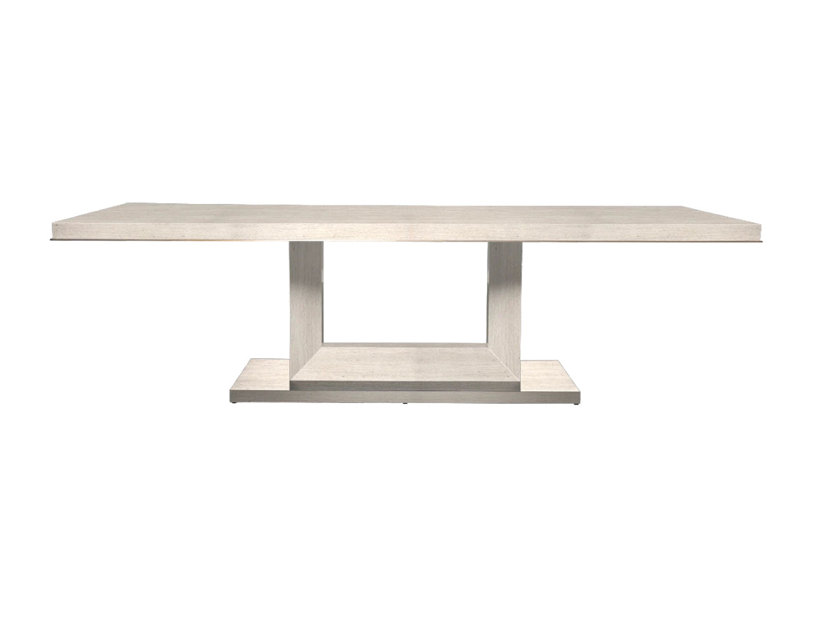 Floris 87" Grey Point Dining Table