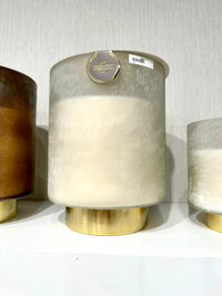 Cortina Large White Scented Candle (Set of 2)
