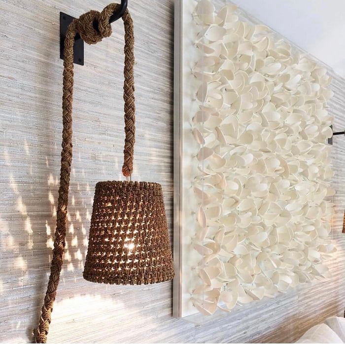 Adrift 45.5" Off White Coco Wall Decor