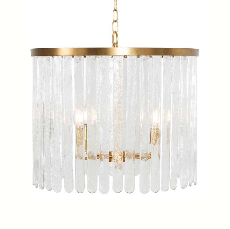 Paige Brushed Brass Pendant