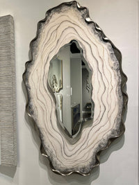 Drago Grey Agate Mirror