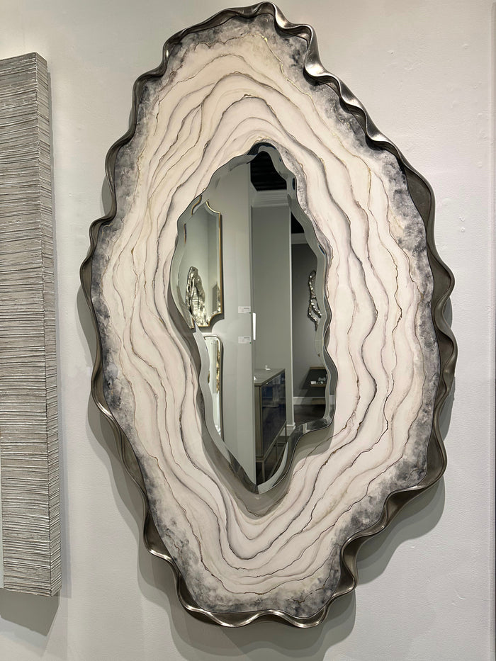 Drago Grey Agate Mirror