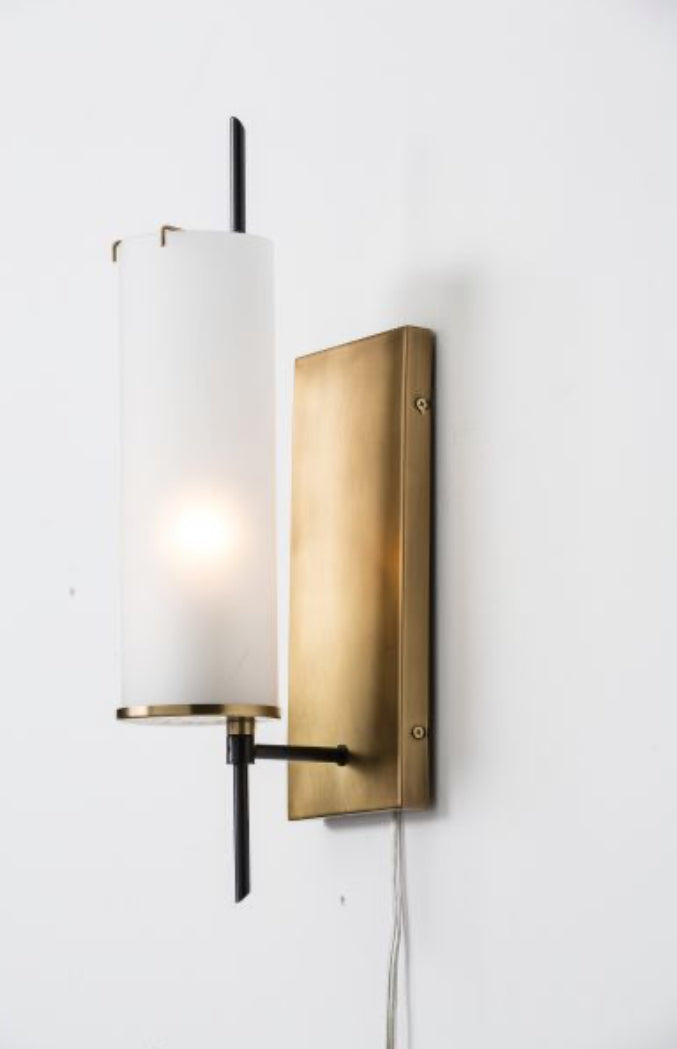 Bijoux Antique Brass Sconce