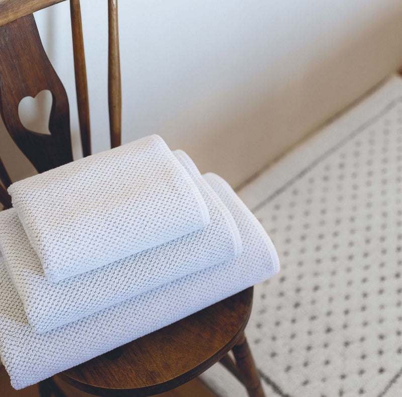 Alice Cotton Linen Luxury Bath Rug