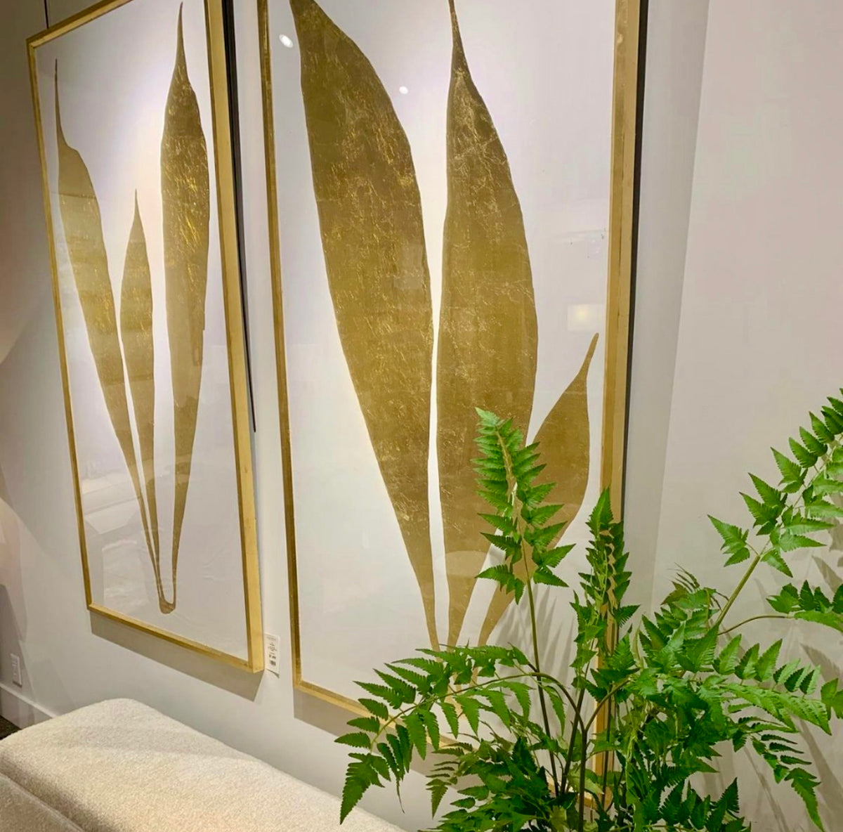 Freyde Golden Saffron Paintings - Luxury Living Collection