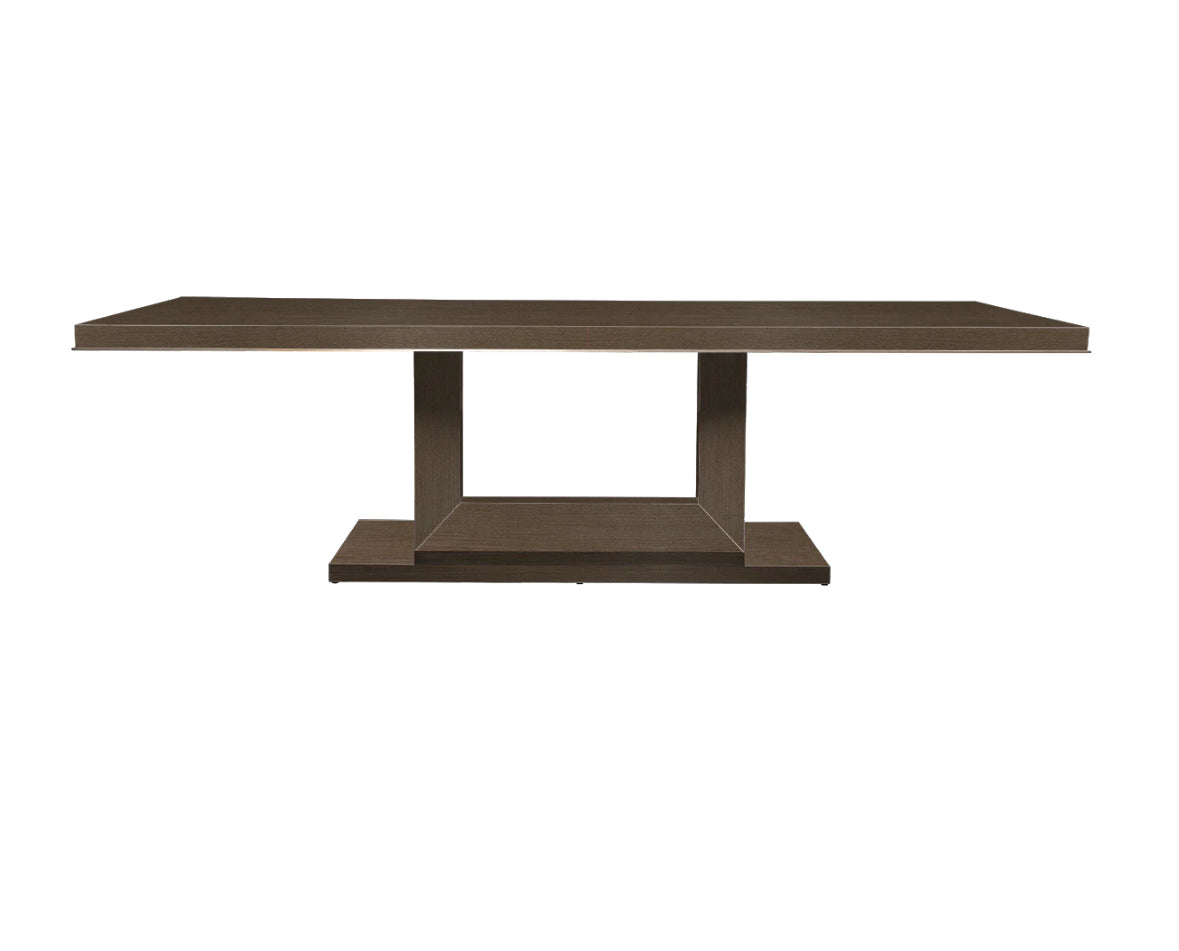 Floris 87" Brown Pearl Dining Table