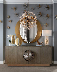 Bede Spherical Quartz Chandelier - Luxury Living Collection