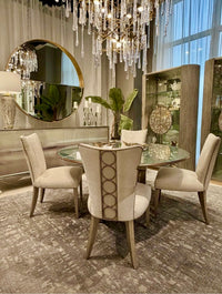 Stella Ivory & Valyrian Gold Dining Chair