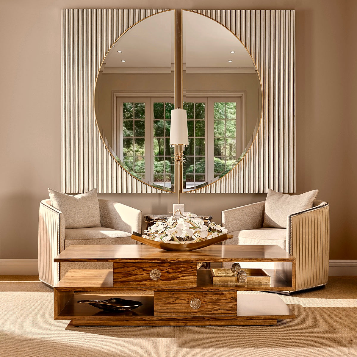 Bocca Oppulent Champagne Backlight Mirror