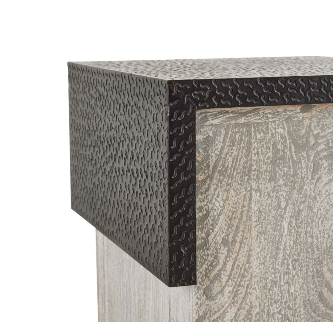 Exeter Black & Grey Accent Table