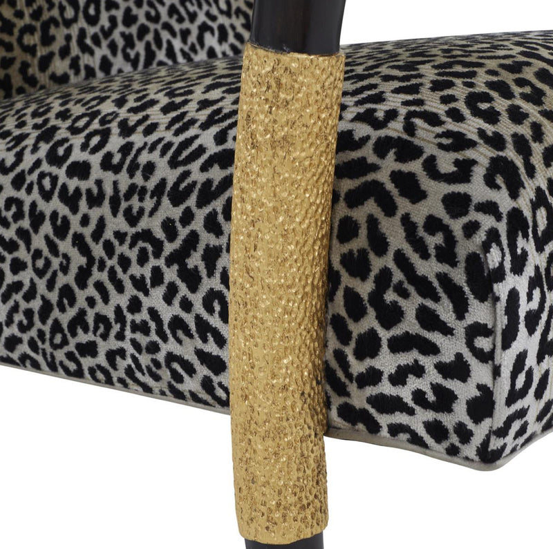 Fila Leopard Arm Chair - Luxury Living Collection