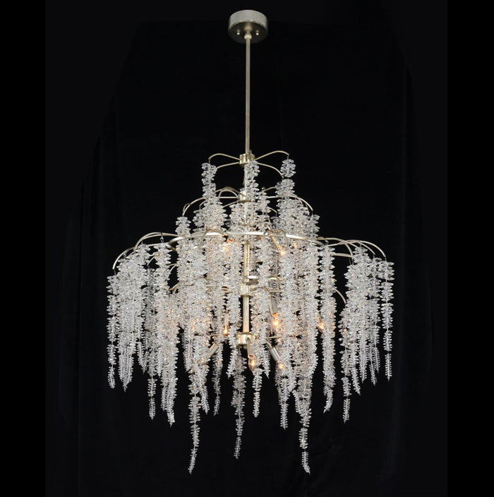 Aries Cascading Crystal Chandelier (2 Sizes Available)