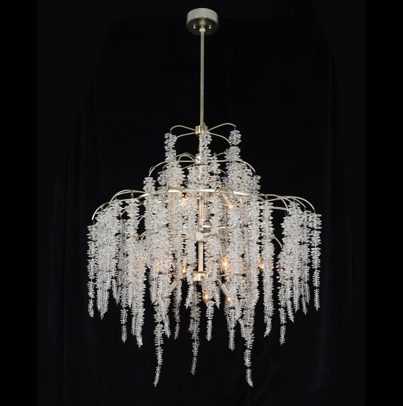 Aries Cascading Crystal Chandelier (2 Sizes Available)