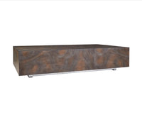 Braxton 72” Walnut Curl Coffee Table