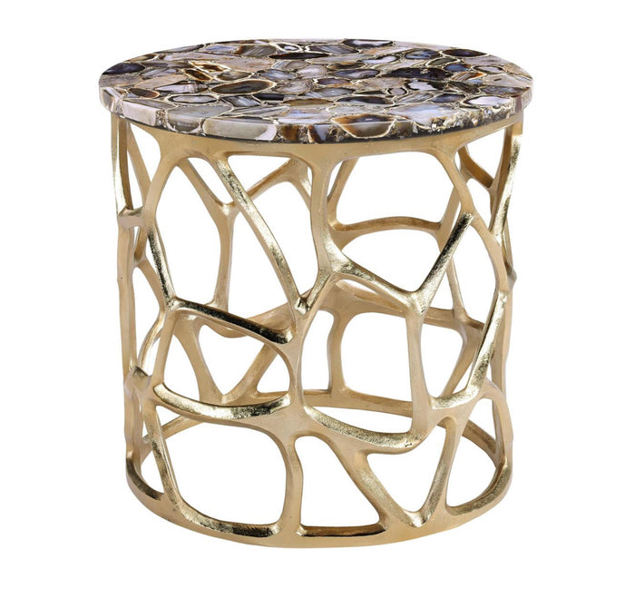 Attan Agate Accent Table