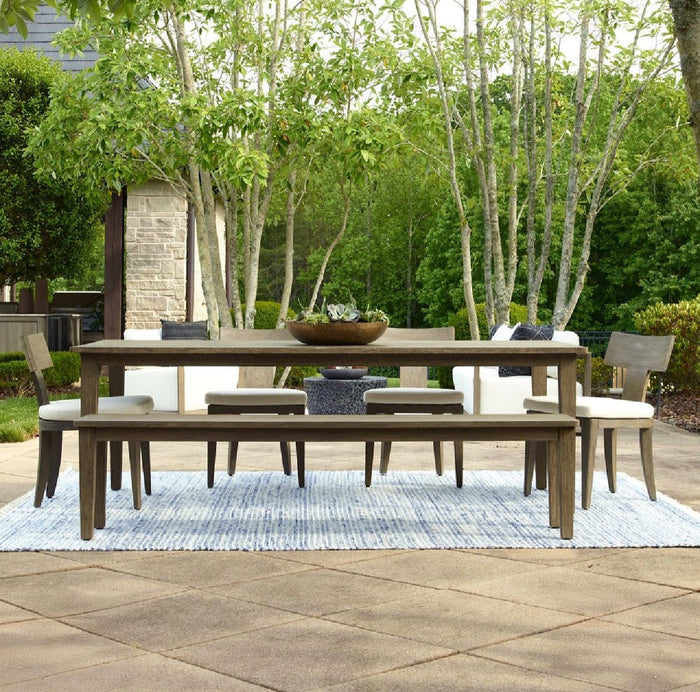 Clara 81" Grey Indoor/Outdoor Bench