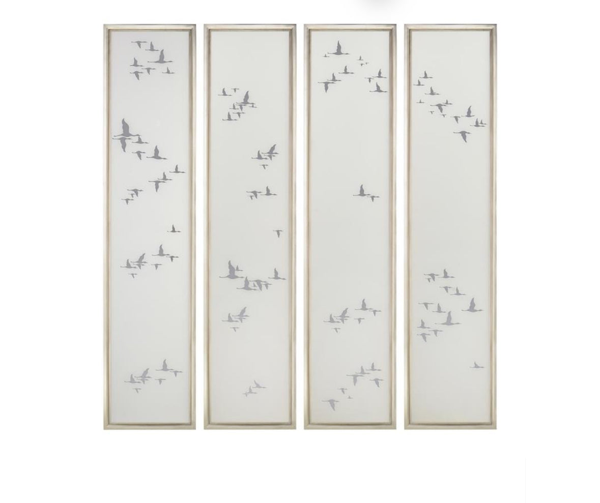 Migration Wall Panels (Set of Four) - Luxury Living Collection