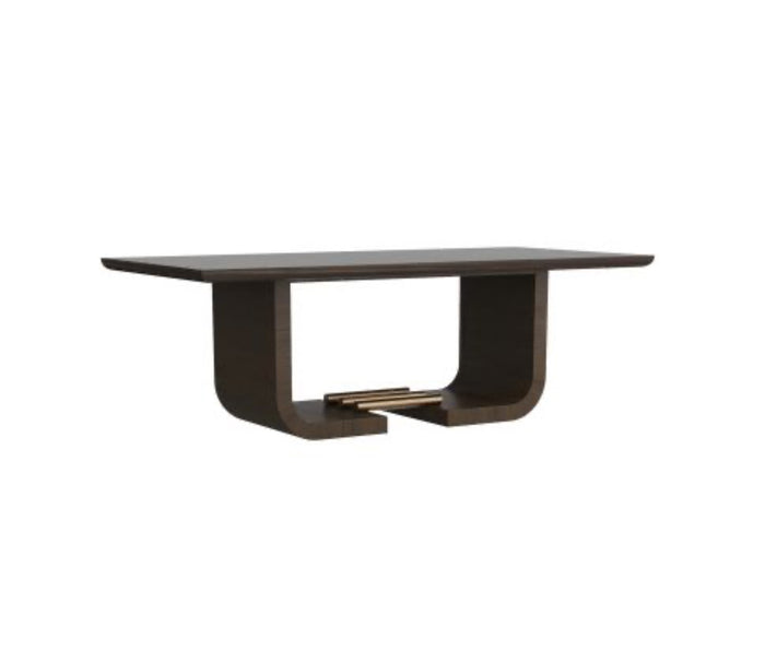 Ralston Bronze & Charcoal Dining Table