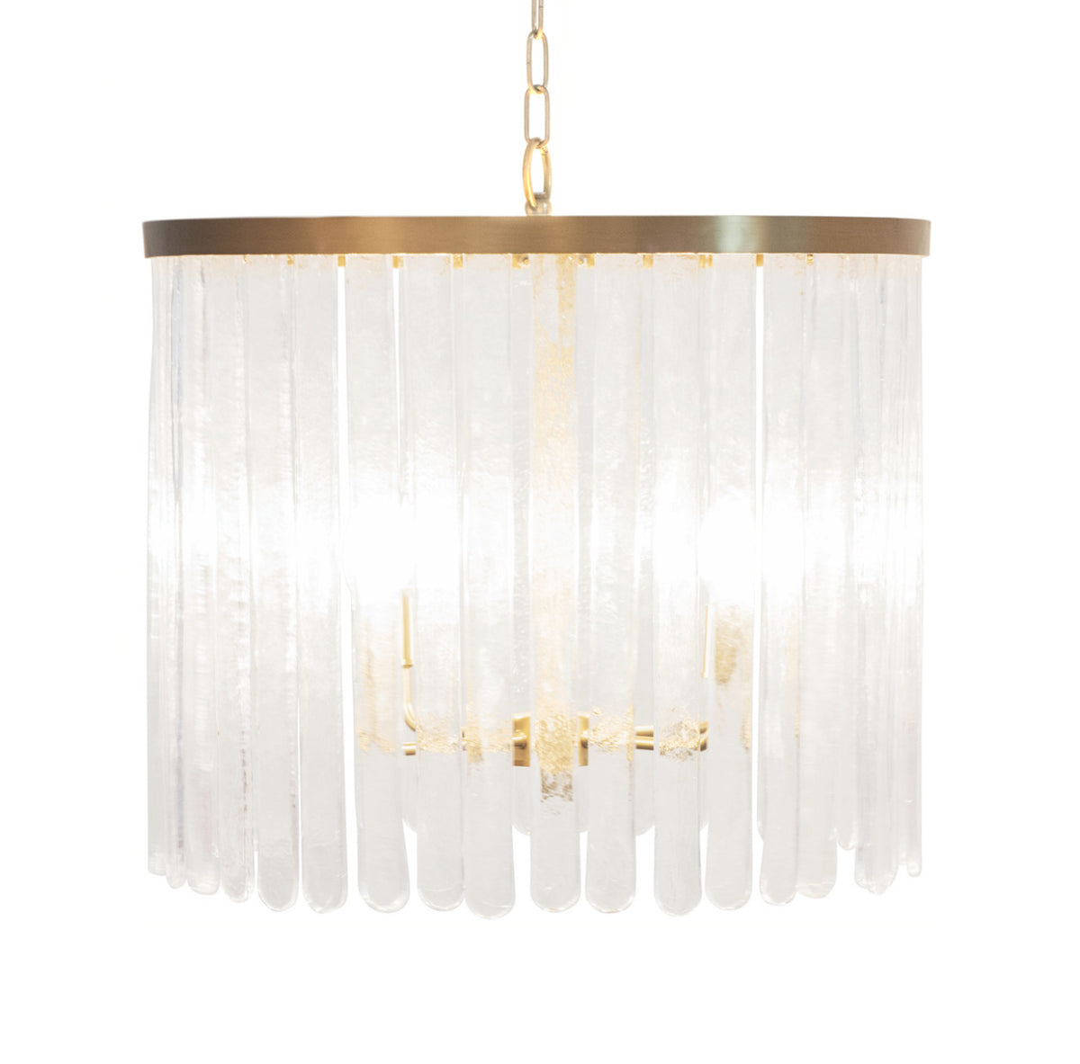 Paige Brushed Brass Pendant