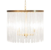 Paige Brushed Brass Pendant