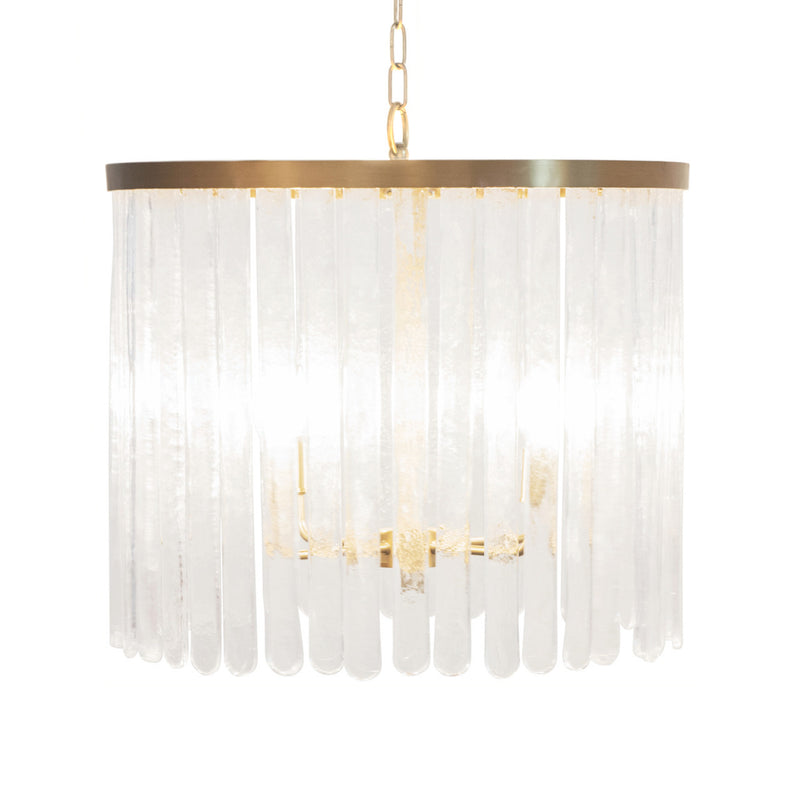 Paige Brushed Brass Pendant