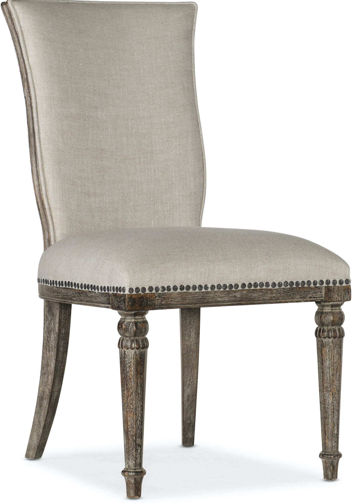 Vintage Chic Upholstered Chair (Set of 2)