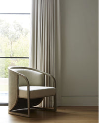 Fortuna Neutral Linen Accent Chair