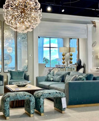 Bede Spherical Quartz Chandelier - Luxury Living Collection
