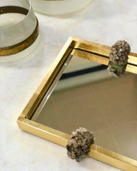 Trudy Golden Reflections Tray - Luxury Living Collection