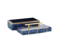 Deco Blue & Gold Box