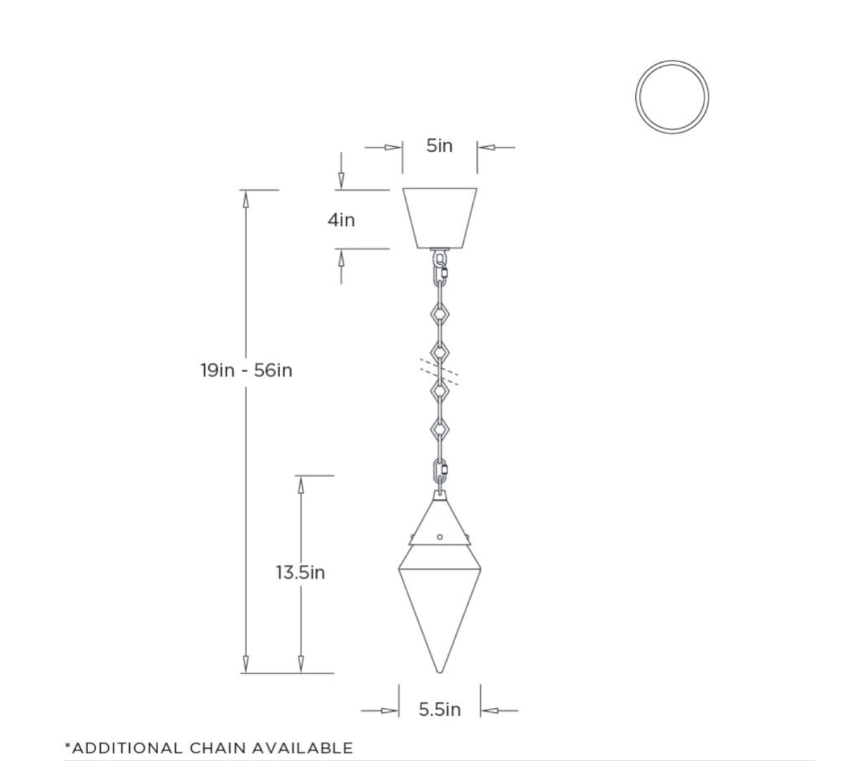 Park Crystal Pendant - Luxury Living Collection