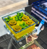 Amira European Artist Collection Crystal Tic Tac Toe