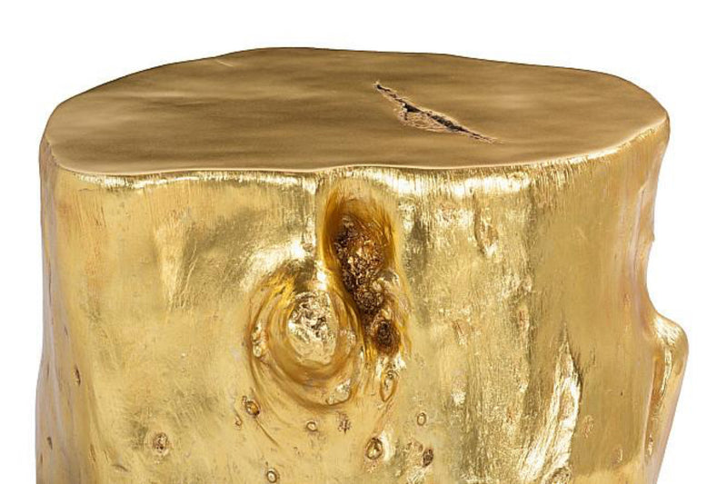 Wyn Gold Leaf Stool