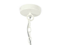 Monroe Wood Beaded Off-White Chandelier