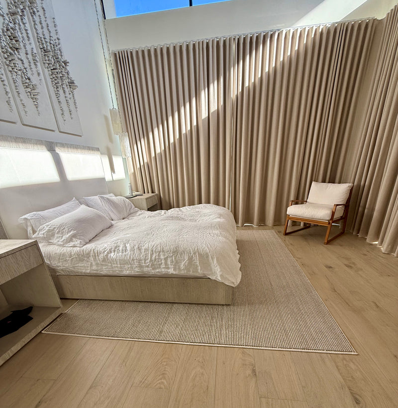 Coast Ivory/Mocha Plush Area Rug - Elegance Collection