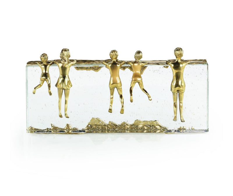 Idra Summer Fun Brass Sculpture