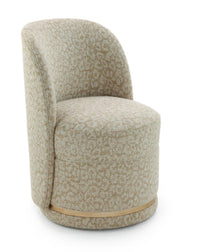 Lina Chetah Creme Dining Chair