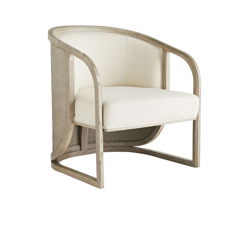 Fortuna Neutral Linen Accent Chair