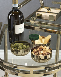 Amelia Gold Bar Cart