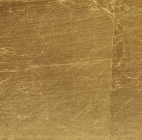 Emani Black Velvet & Gold Ottoman