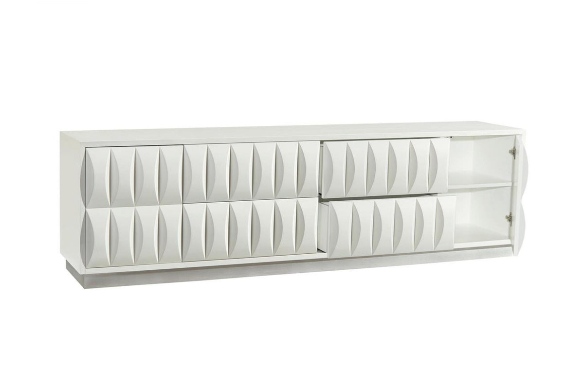 Youra Sculptured Credenza - Luxury Living Collection