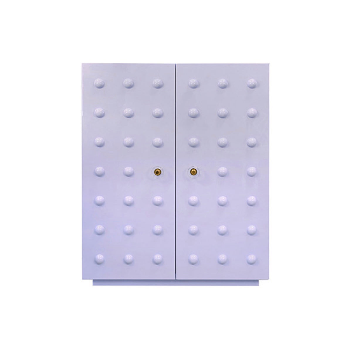 Sammi 40" Lavinder Lacquer Storage Cabinet