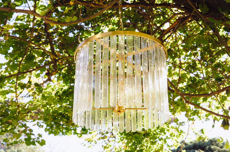 Paige Brushed Brass Pendant