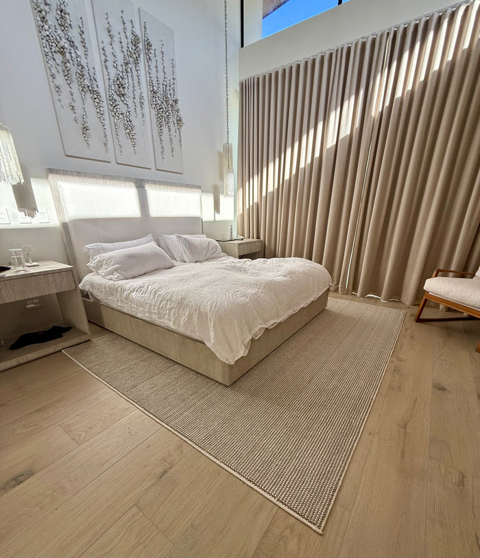 Coast Ivory/Mocha Plush Area Rug - Elegance Collection