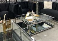 Paradisium Square Silver Coffee Table