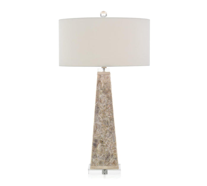 Vika Light Mica Table Lamp - Luxury Living Collection