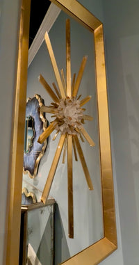 Thora Crystal Burst Mirror